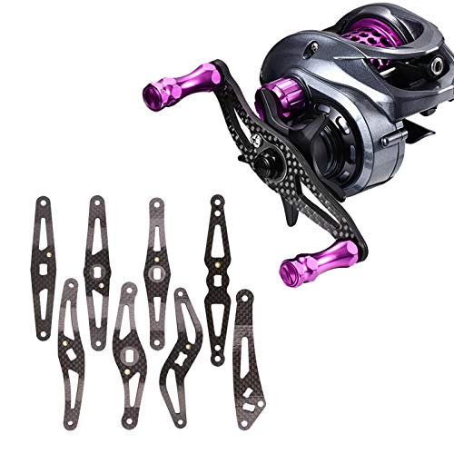 Ferramenta de pesca basculante, alavanca de fibra de carbono anticorrosão com cabo de carretel de pe