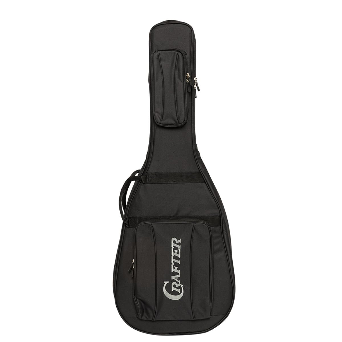 Gitarrentasche DXB-DG – gepolstertes Gigbag für Westerngitarre & Konzertgitarre – wasserabweisend, robust & leicht – mit Rucksackgurten, Zubehörfach & Tragegriff – ideal für Transport & Schutz