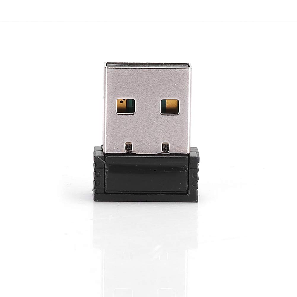 Number Pad, Mini Digital Keyboard USB 2.4GHz 18 Key Financial Accounting Keypad Number Pad for Laptop Numeric Keypads for PCDesktop (Black)