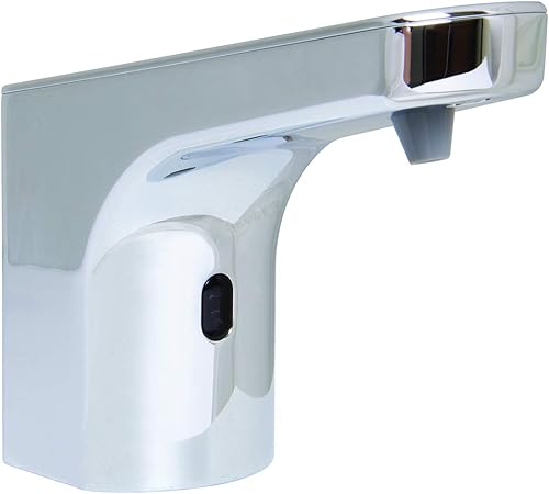 Miniatura 2 de Speakman SFS-8000 Classic Hand Battery o AC Powered Dispensador automático de jabón, botella de recarga líquida de 67.6 fl oz, cromo pulido