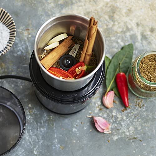 Cuisinart SG21BE Molinillo de especias eléctrico, molinillo para frutos secos, semillas o café, 2 boles de acero inox… - Imagen 7