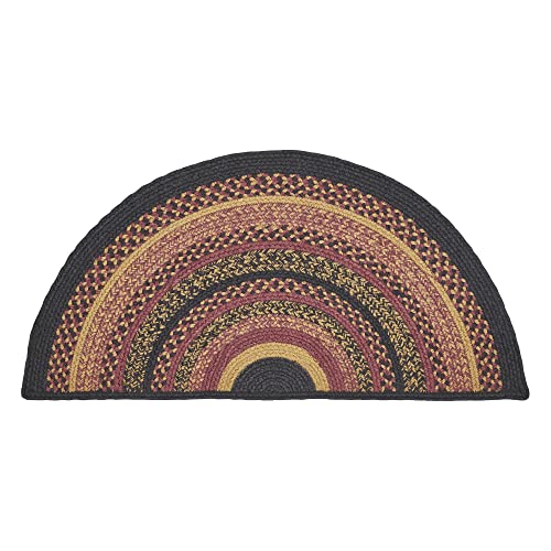 Tapete decorativo tejido de yute trenzado miniatura 1