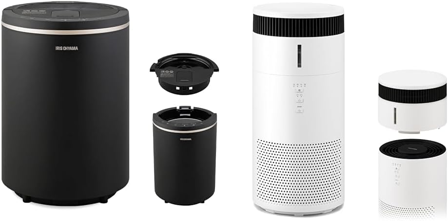【IRIS OHYAMA】スチーム式加湿器 加湿機能 アイリスオーヤマ 加湿器 スチーム 本体 加湿空気清浄機