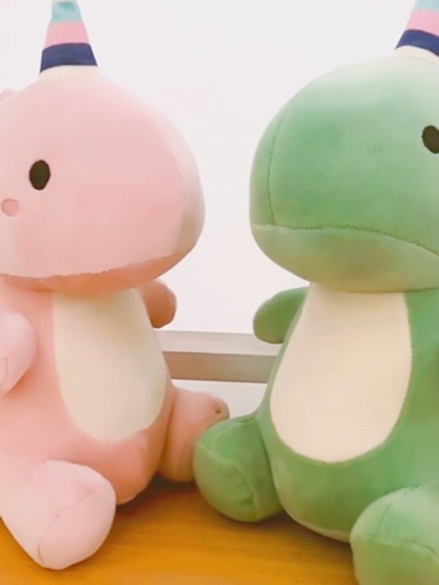 Peluche Musicale A Forma Di Dinosauro 24 Cm Con Luci Suoni E Pulsanti Interattivi Per Bambini Infinity Line