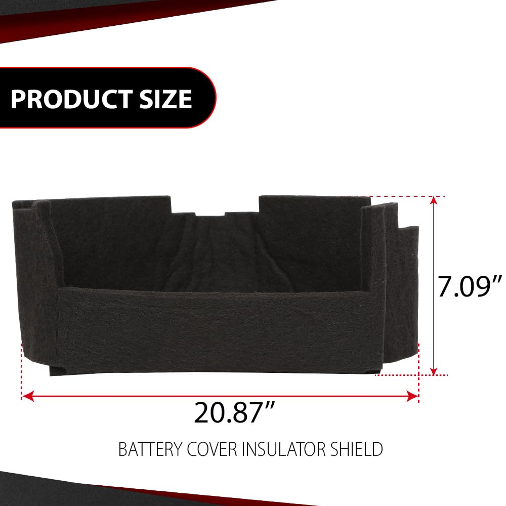Amazon.com: CROSSDESIGN Battery Cover Insulator Shield