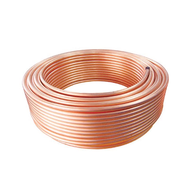 1M/pc Soft Red Copper Tube 99.9% T2 Copper Coil Air Conditioning Pipe OD 3/4/6/8/10/12/14mm (Size : 1Meter, Color : 5x1mm)