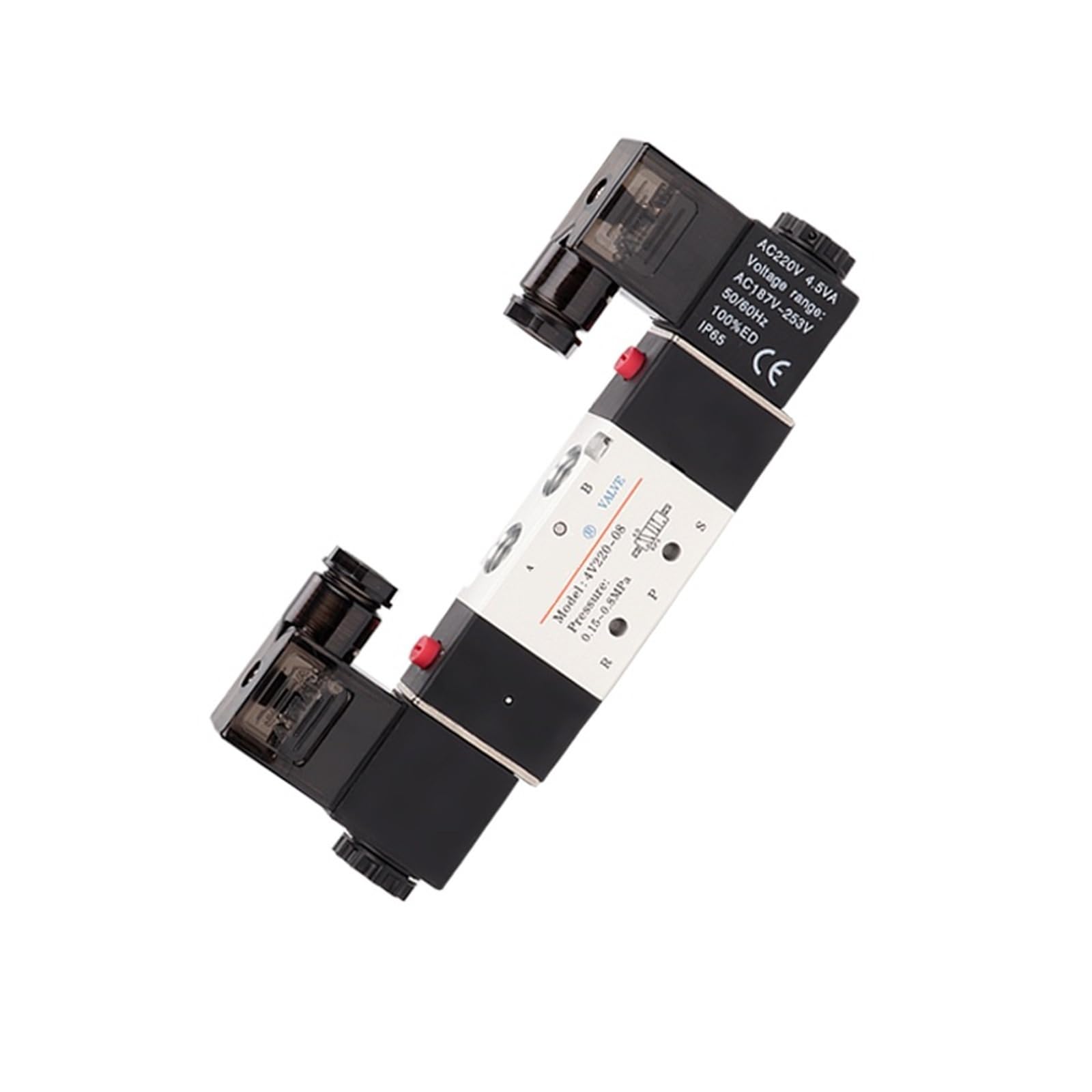 Électrovanne 4V230P-08 double solénoïde à commande stable