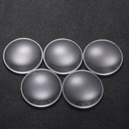 Image of Hemobllo Magnifier 1.6 Inch Double Convex Acrylic Lens Reading Repair 60pcs
