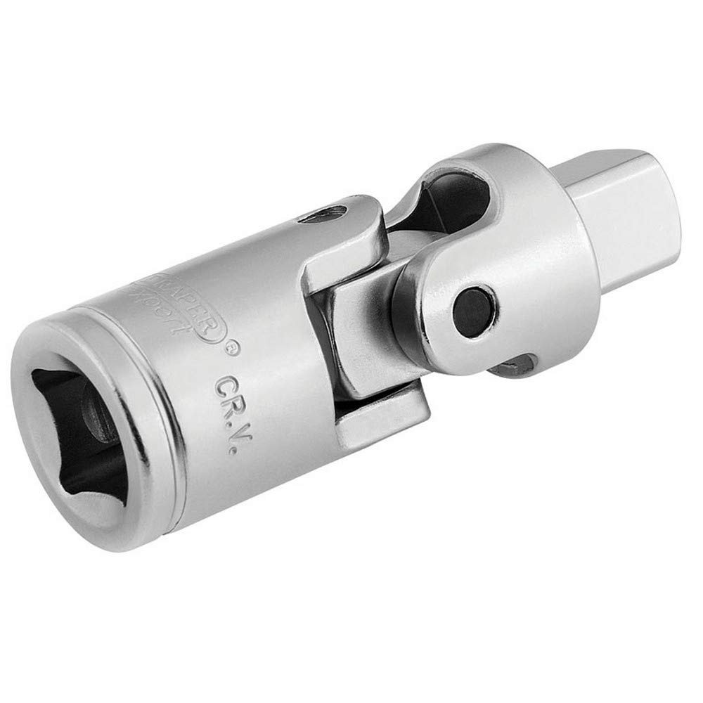 Draper 16796 1/2-Inch Square Drive Micro Satin Chrome Universal Joint