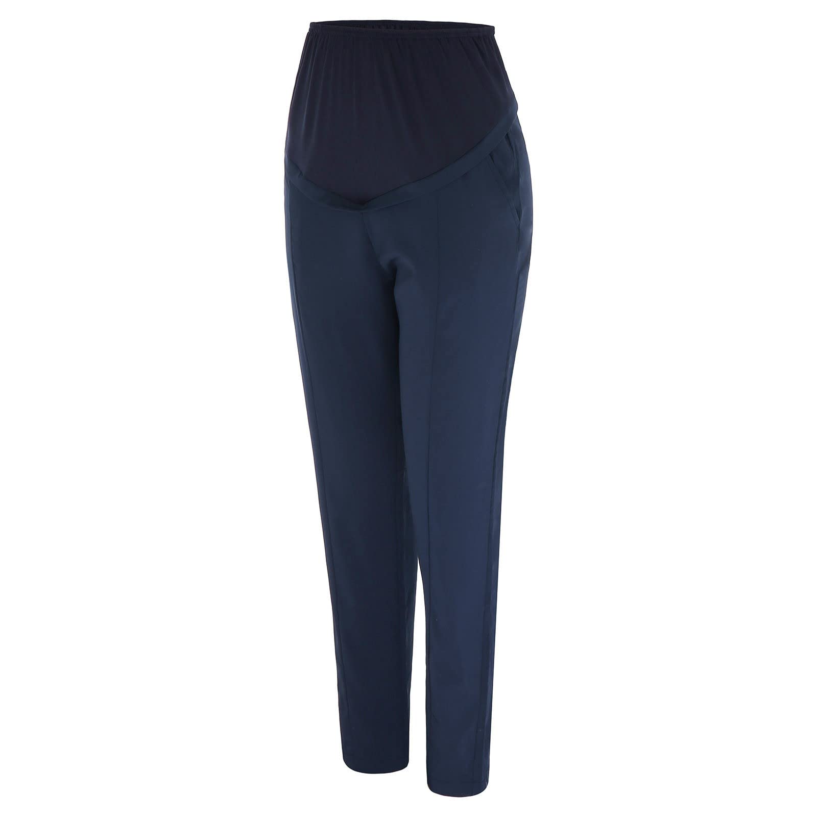 Mujer lactante vientre desgarrado pantalones de maternidad pantalones embarazadas legging jeans prop pantalones de maternidad pantalones de mujer negro