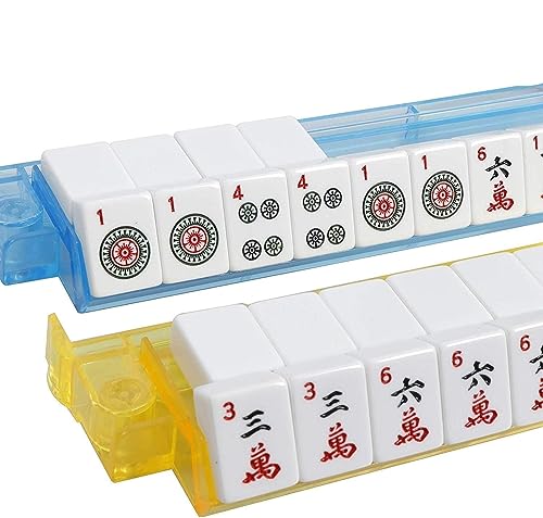 Combo American Mahjong Pusher Rack Todo en Uno Acrílico miniatura 2