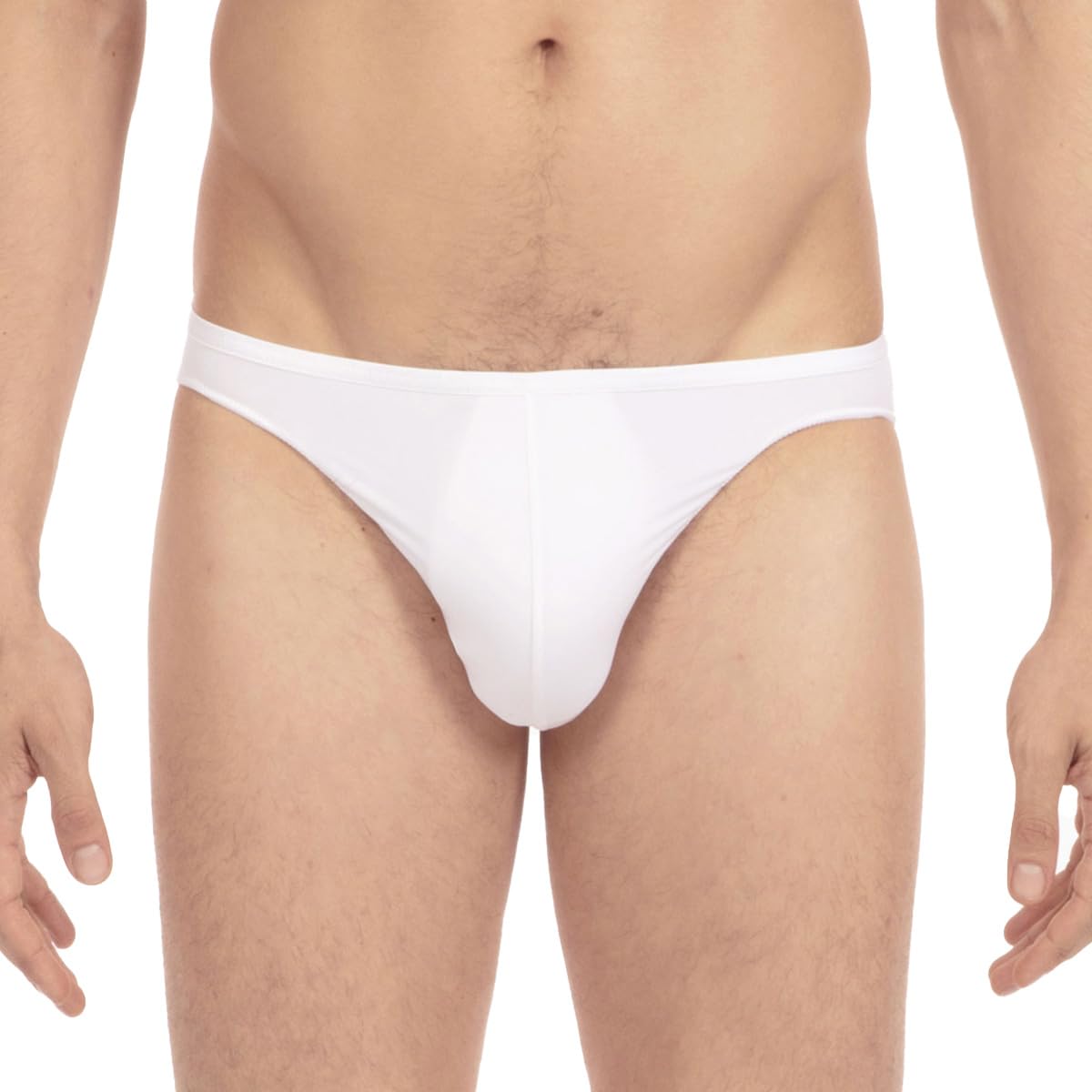 HOM, Mens, Plumes Micro Briefs, White, XL