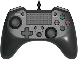 Hori Pad 4 FPS Plus Wired Controller Gamepad for PS4 PS3 Black