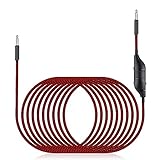 G933 Aux Cord Replacement for Logitech G633 Gaming Headsets on PS5 Xbox One PC, 3.5mm(1/8') Red...