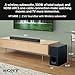 Sony HT-S400 2.1ch Soundbar with Powerful Wireless subwoofer, S-Force PRO Front Surround Sound, and Dolby Digital, Black