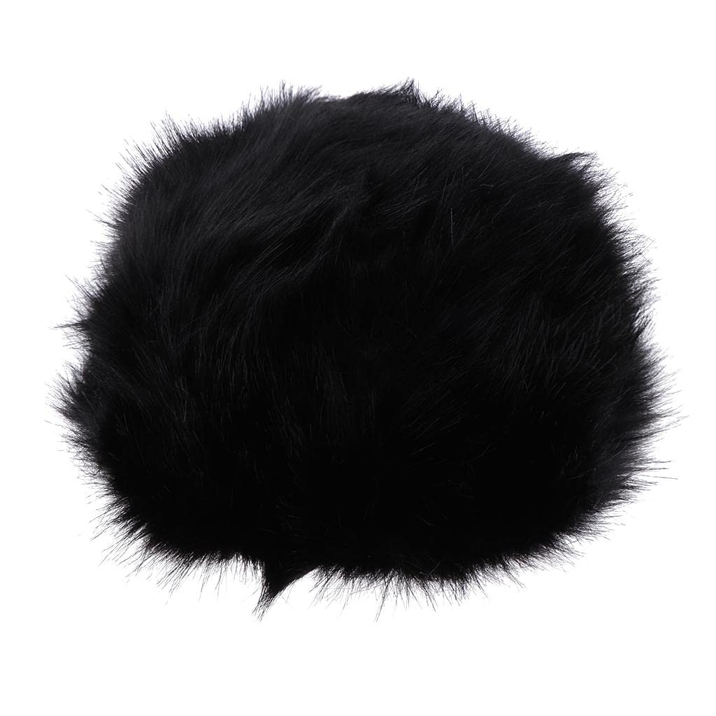 Women Warm Winter Russian Fluffy Faux Fur Hat Earwarmer Earmuff Cossak Ski Black Clothing, Shoes & Accessories | Womens Accessories | Hats-image-8