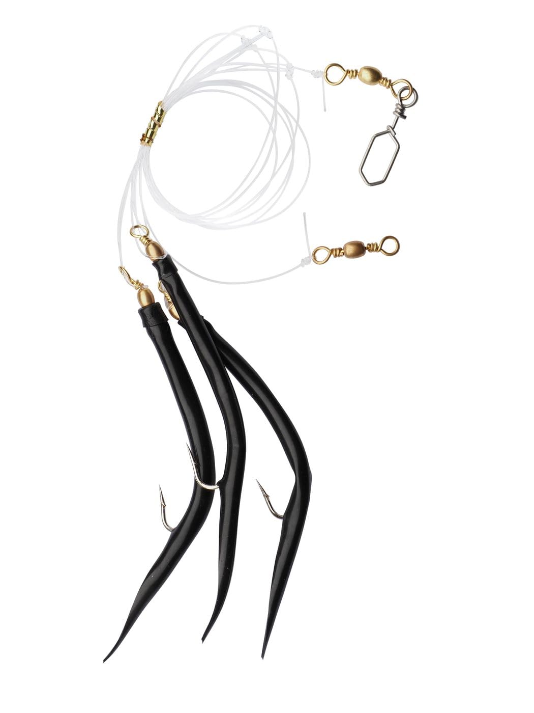 Shakespeare Salt Rig Fishing Rig (Black - Hook Size-5/0)