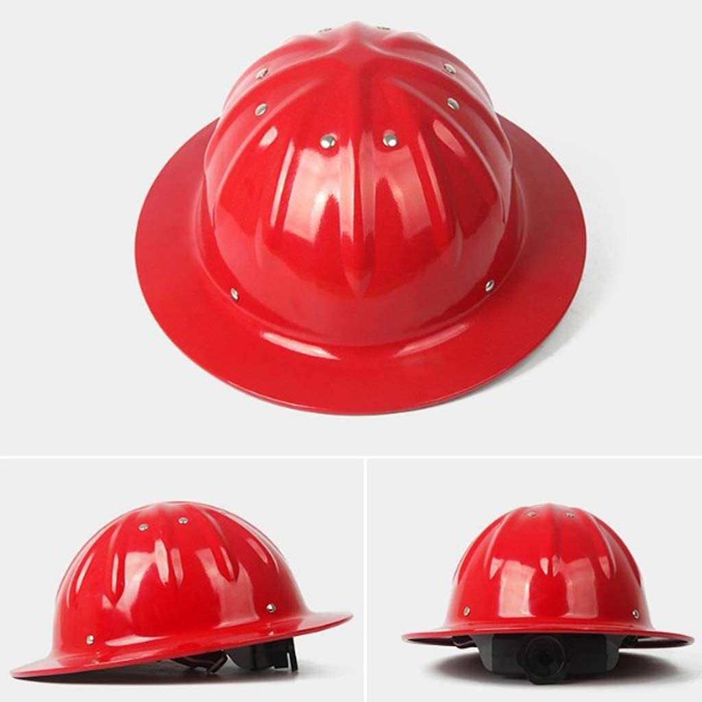 Cascos de Aluminio, Gorros Grandes, Casco de protección Lateral Ancha, Parasol, Casco para Exteriores en Obra