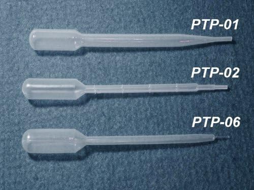 Premiere Brand Plastic Transfer Pipette Graduated to 1ml (Pack of 100 Pieces)