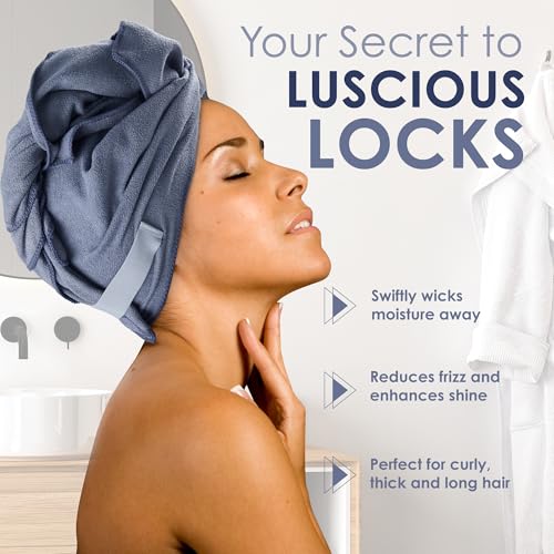 Simplefield SP-HAIR001 Microfiber Hair Towel Wrap thumb #3