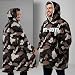 Call of Duty Hoodie Decke Herren Teenager, Oversize Fleece Hoodie Herren Camouflage, Decken Poncho, Gaming Geschenke für Männer (Grau)