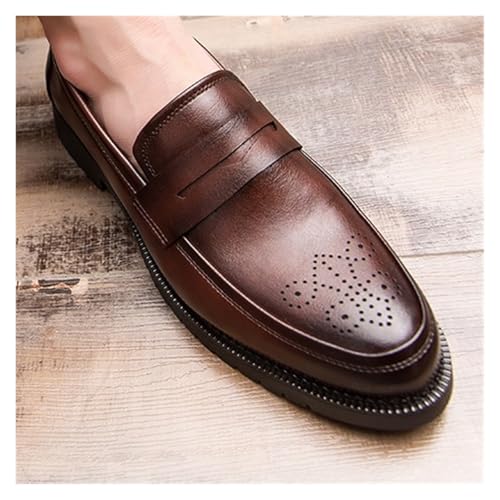 Dress Shoes for Men Men's Classic Height Increasing Loafers Stylish Dress Shoes for Casual and Party Wear2
