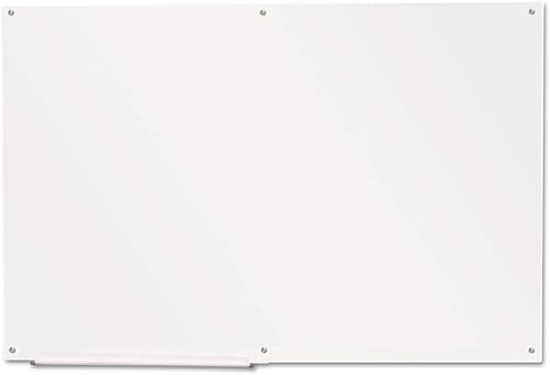 Universal Marcador de vidrio sin marco, 72 x 48, superficie blanca