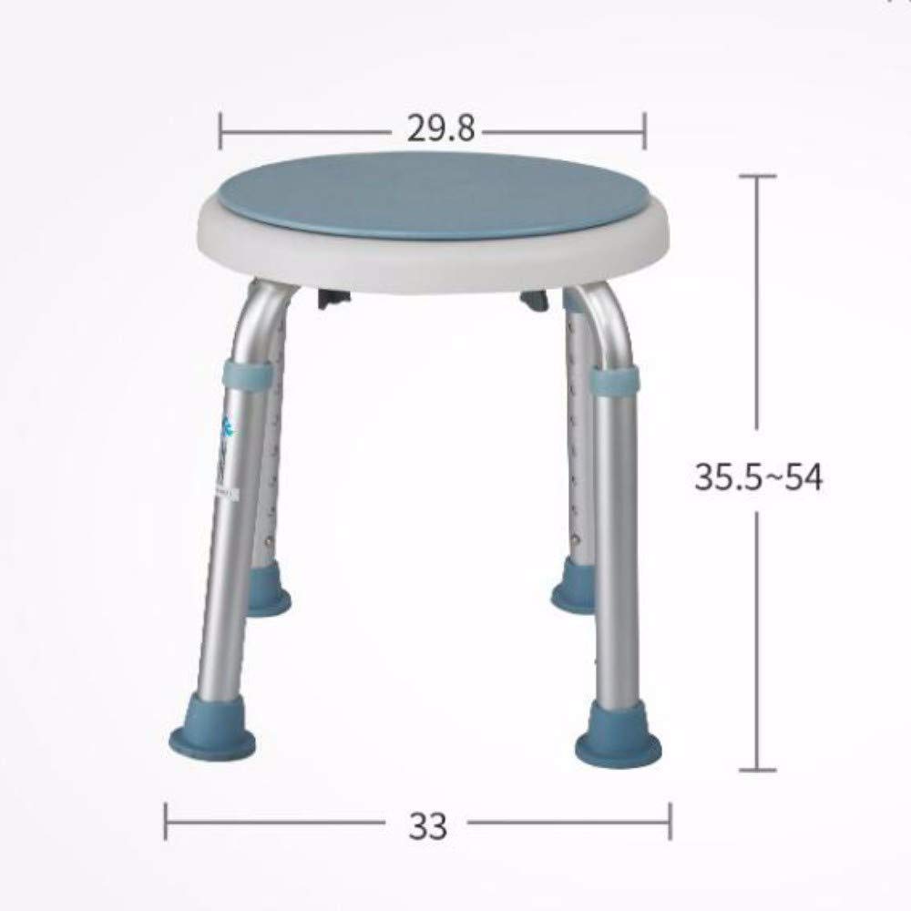 Taburete Giratorio De Baño/Ducha con Asiento Giratorio Y Asiento Giratorio