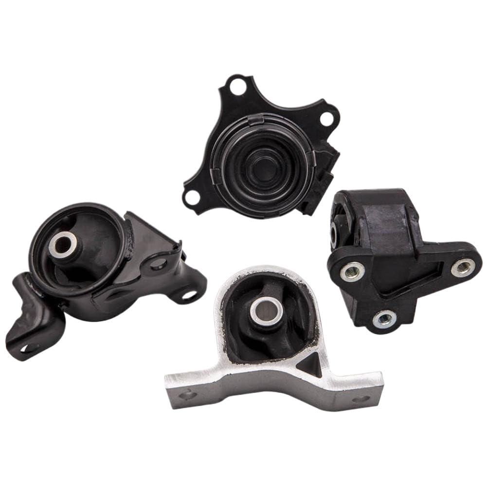 Jieyo Onecolor Front Engine Motor And Transmission Mounts 4Pcs Compatible With Civic 1.7L 2001 2002 2003 2004 2005