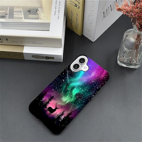 Coque iPhone 16 Plus cerf évite rayures protection hybride