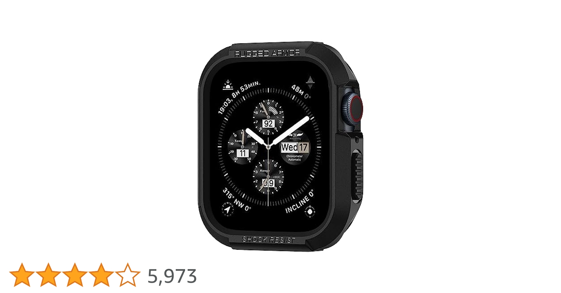 Apple Watch - アップルウォッチ4/40mmケース 黒 series4 Apple 時計 Apple Watch - アップルウォッチ4/40mmケース 黒 series4 Apple