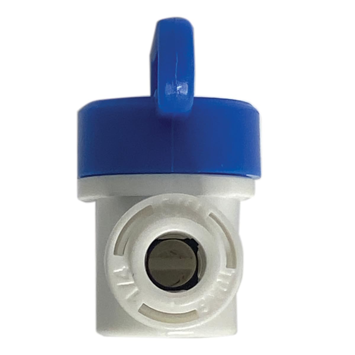 Válvula de cierre Speedfit de 1/4 pulgadas - Con clips de bloqueo - Ajuste de fontanería de conexión rápida para sistemas de filtración y RO - Compatible con PPSV040808WP