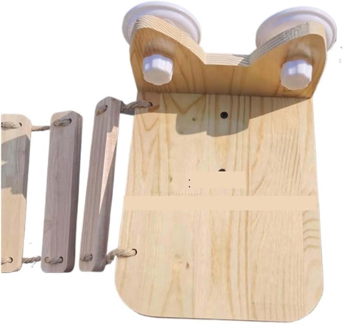 Adjustable Cat Climbing Frame Sucker Space Module Jumping Platform - Solid Wooden Multifunctional Tree Accessories(Hexagonal Cat Nest)
