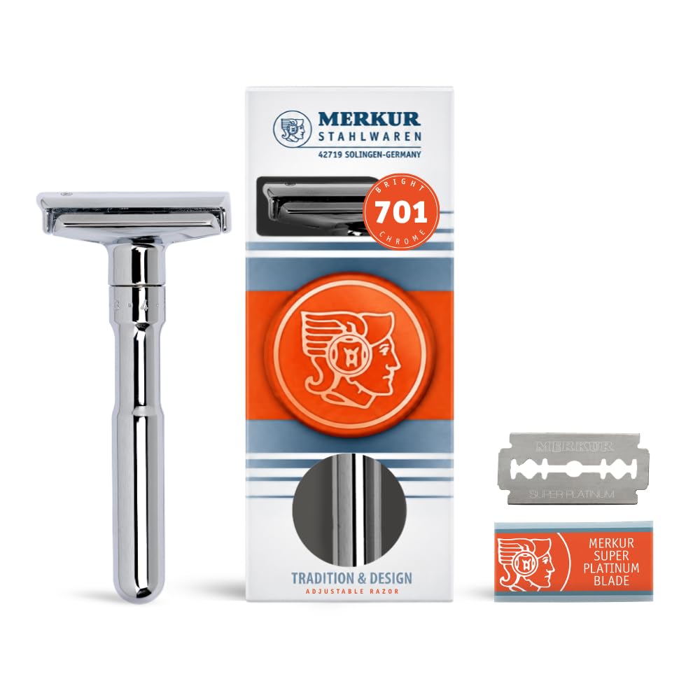 Amazon.com: MERKUR FUTUR 701 Adjustable Double Edge Safety Razor