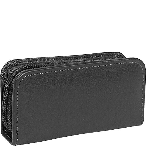Royce Leather Chrome Plated Mini Manicure Kit, Black, One Size image 4