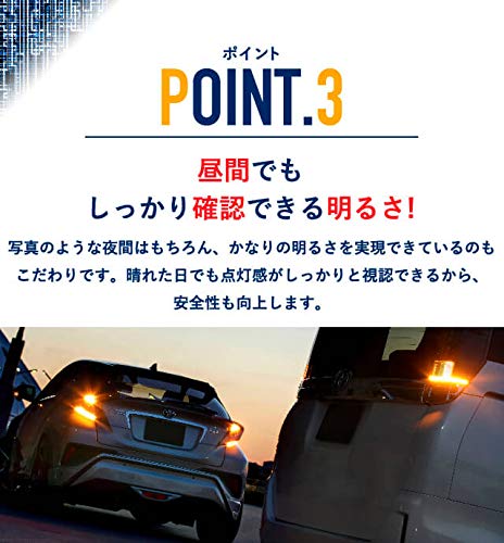 Amazon | G-FACTORY シーケンシャルウインカー 20cm 32連 滑らかに