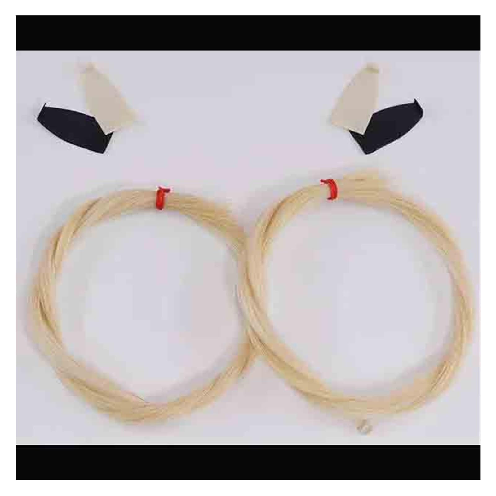 Archetto Per Violino E Viola In Crine Di Cavallo Standard Non Sbiancato Bianco E Nero 29 Pollici Accessori Per Strumenti Musicali(C3Hanks)