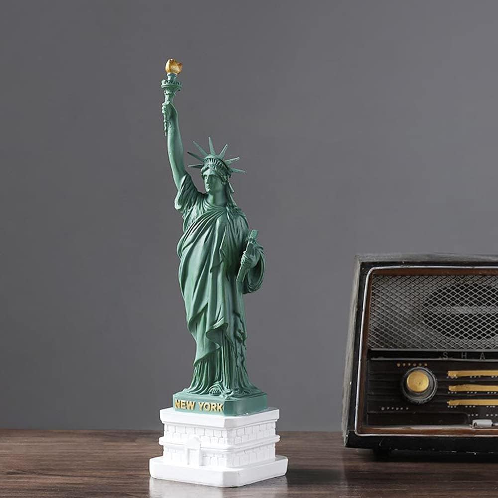 Statua della Libertà, stile retrò, creativo, statuetta per souvenir, decorazione per la casa, artigianato 27 cm