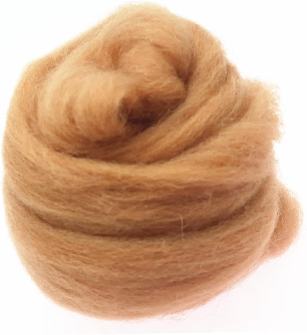 Anneome DIY Felting Kit 40 Colors Merino Wool Roving for Needle Wet Felting Projects