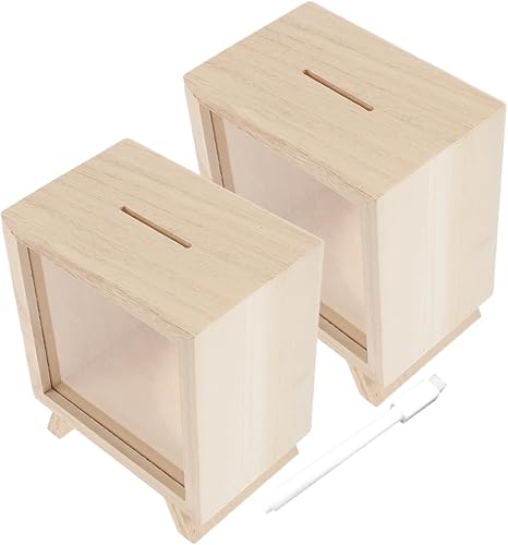 Miniatura 8 de TOYANDONA Alcancias de Dinero para adultos, 6 unidades, ahorro de dinero, ahorro de dinero, tarros de dinero para ahorrar para adultos, tarro de