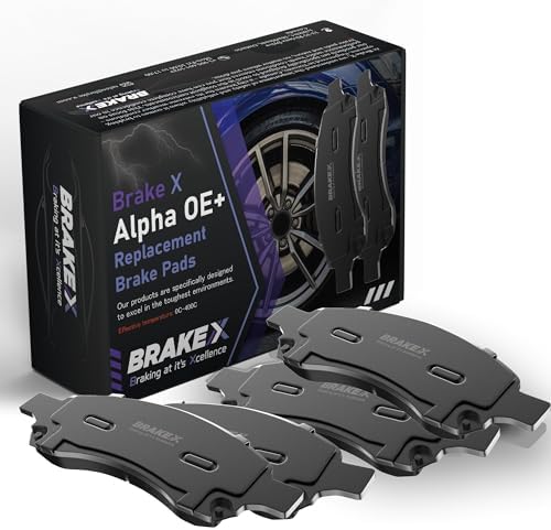 Brake X Front Brake Pads Kit replacement for 2015-2016 FORD F-150 | Alpha OE+ Replacement Ceramic Brake Pads - 5