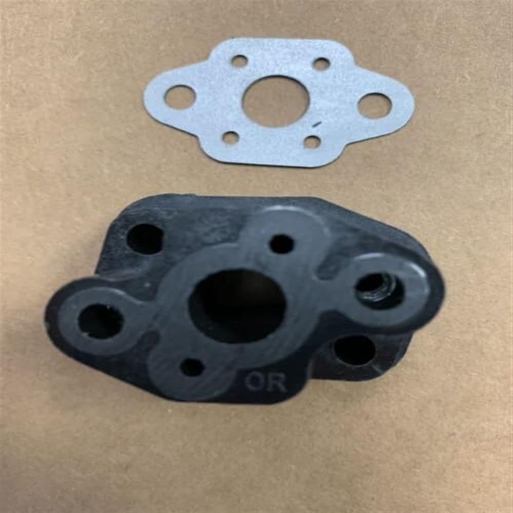 Replacement Part for Carburetor Insulator Spacer for 33cc for Eskimo S33Q8 Stingray Ice S33 lawnpart#5805876
