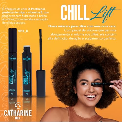 Catharine Hill - Máscara de Cílios Preta CHILL Lift