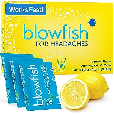 Blowfish for Headaches: Maximum Strength Effervescent Formula Cover