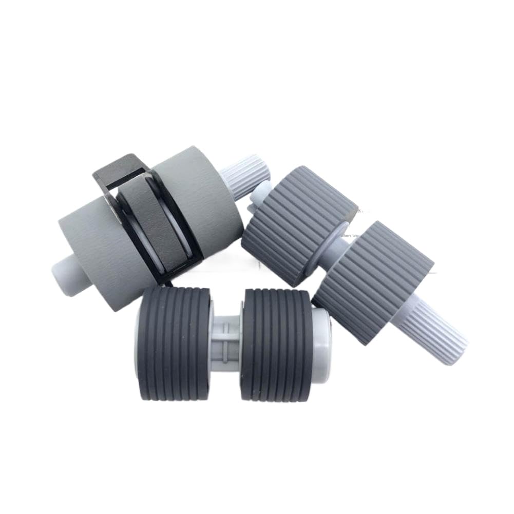 Set rullo di presa e rullo di freno (confezione da 5) compatibile con scanner fi-6670, fi-6770, fi-6750, fi-6750s, fi-5750C, fi-5650C - Sostituisce PA03338-K011 e PA03576-K010