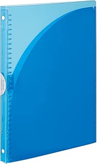 Kokuyo Campus Adapt Slim Binder - A4 - 30 Rings - Light Blue - coolthings.us