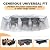 Storage Standard Patio Table and Chair Cover for Outdoor Furniture - Rectangular Outdoor Patio Furniture Covers Waterproof, Reusable Heavy-Duty Plastic Table Cover Protector, 111" x 74" x 28"