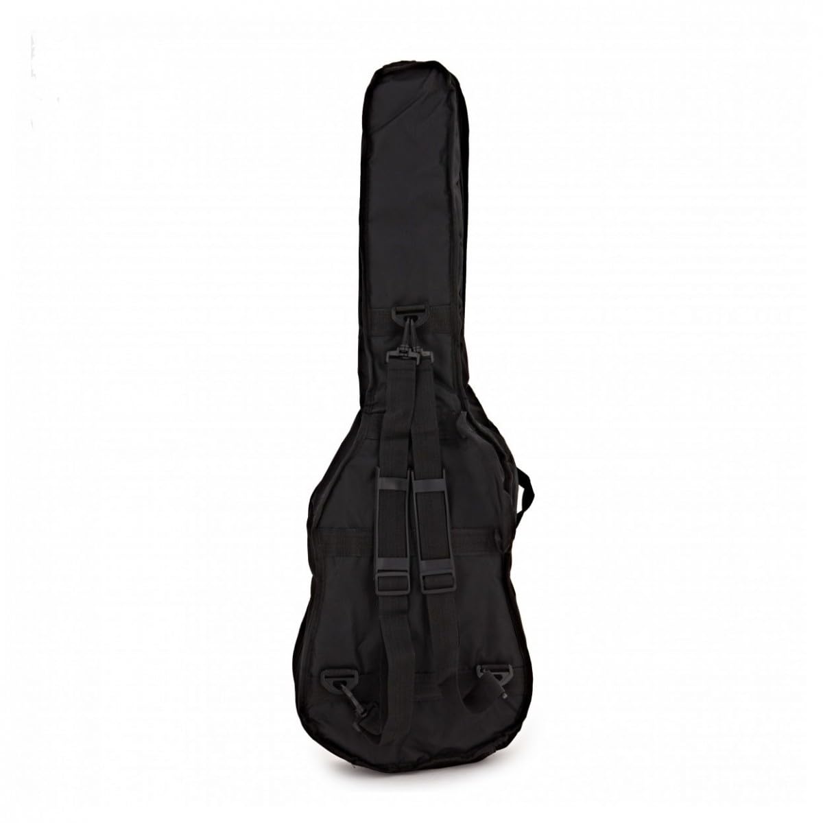 Housse de Guitare 3/4 en Nylon avec Poignée et Bretelles Sac à Dos - Noir | Gig Bag Souple Moulé; Construction Solide