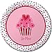 Heart Cupcake Dessert Plates (8ct)