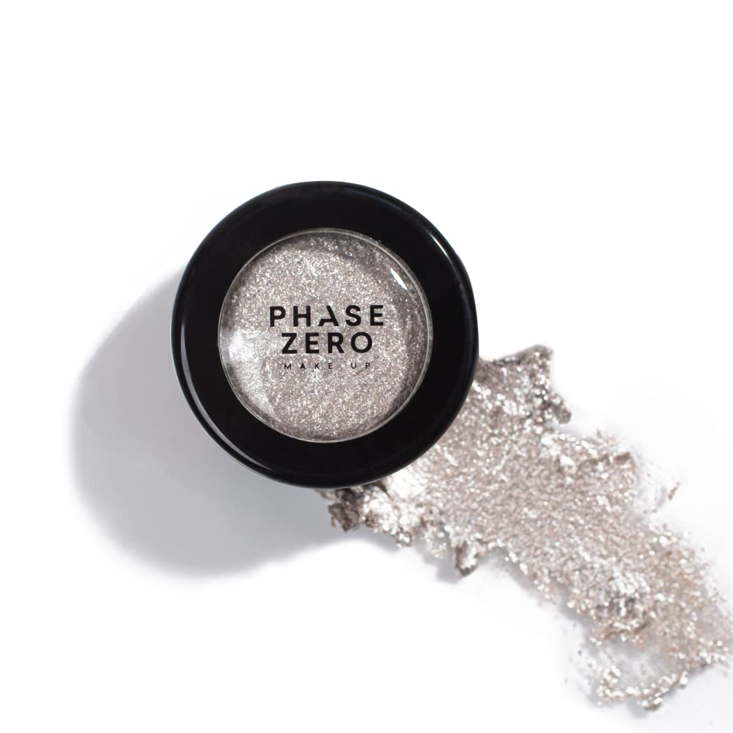 PHASE ZERO Metal Foil Eyeshadow - Shade 'Godmother' - 2g / 0.07 Oz. - Easy-to-Apply, Highly Pigmented, Long-Lasting Wear for Bold Eye Makeup